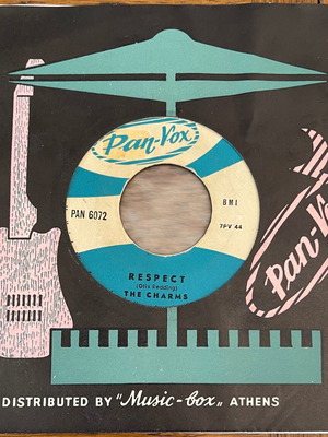 The Charms Respect Wonderful World 45 used vinyl record