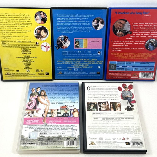 The Pink Panther DVD collection used, 5 movies, 7 discs, subtitles