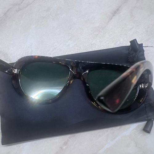 Sunglasses with green lenses tortoise new