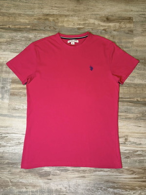 U.S. Polo Assn. T-shirt hot pink size M used