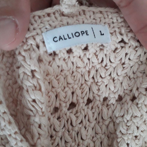 Knit dress box now new, beige, heavy knit, versatile top