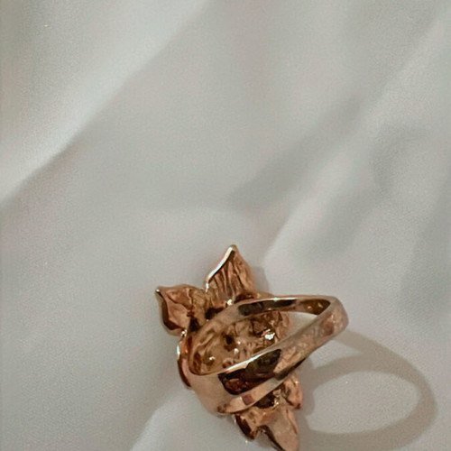 Owl ring like new, 2 centimeters