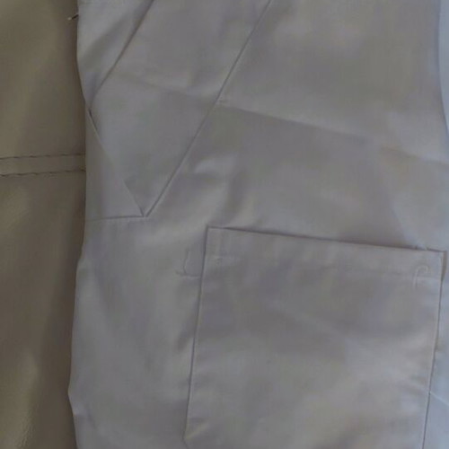 Medical scrub nursing uniform white new