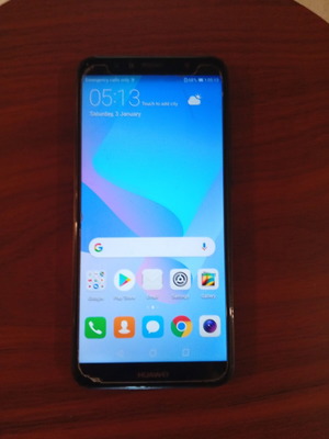 Huawei Y6 Prime 2018 smartphone μεταχειρισμένο, 32GB, μαύρο, Dual SIM