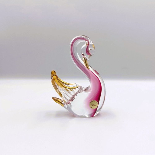 Murano Swan used with sticker