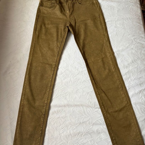 Pinko pants like new, size S 26, gold