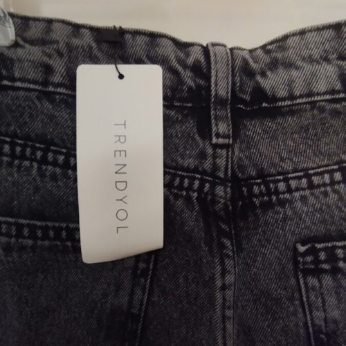 Wide leg jeans Trendyol, black, size M 38 10