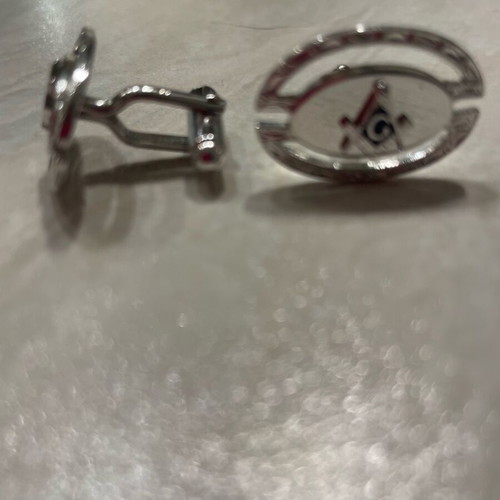 Masonic cufflinks used, 2 pairs