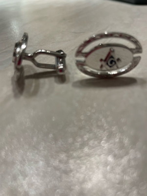 Masonic cufflinks used, 2 pairs
