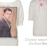 Gossip Girl graphic T-shirt set, Stradivarius, multicolor, size M