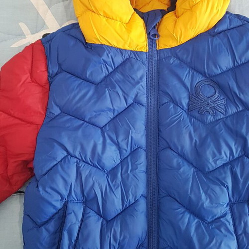 Benetton puffer jacket like new, seasonal, for 18-24 months