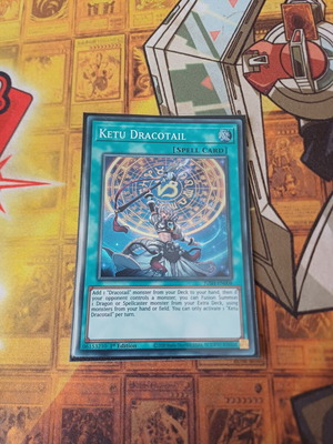 Ketu Dracotail JUSH Super Rare κάρτα σαν καινούργιο