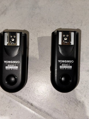 Yongnuo RF-603 II Nikon ασύρματοι πομποδέκτες flash, ζευγάρι