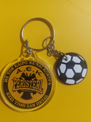AEK Round Keychain New No19