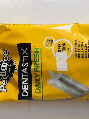 Pedigree Dentastix Daily Fresh for small dogs 5-10kg 5x7 pieces new