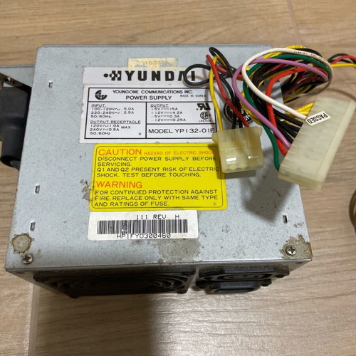 Hyundai power supply used for old computers