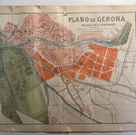 Αντίκα χάρτης της Χερόνα 1911 μεταχειρισμένος, ιστορικός