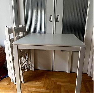 Τραπέζι λευκό IKEA MELLTORP
