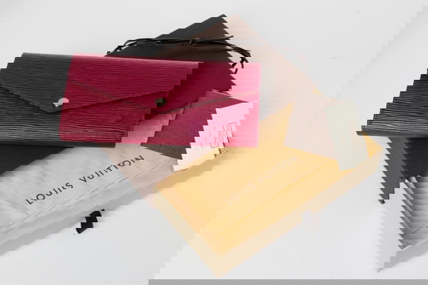 Authentic Louis Vuitton Sarah wallet-Γνήσιο Πορτοφόλι Louis Vuitton