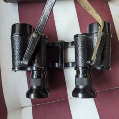 Carl Zeiss Jena Telex 6x24 binoculars used, historic 1919 model