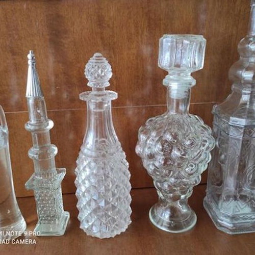 Beautiful used bottles