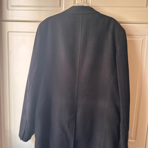 Zara Man black trench coat like new, size XL