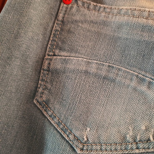 Staff Y2K low rise jeans size 27 used, vintage 1992 denim