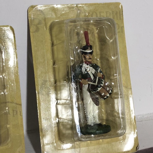 Napoleonic War Metal Figures 60 mm scale, set of 2