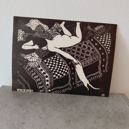 Decorative posters set of 5 like new, thick cardboard