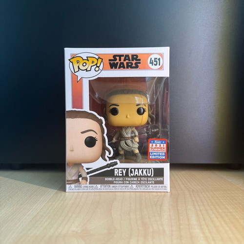 Funko Pop Star Wars Rey (Jakku) Summer Convention 2021 451 mint