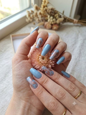 Press On Nails New Set with Application Tools