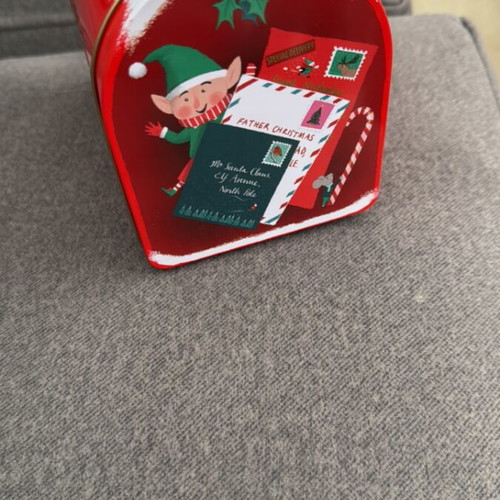 Metal Christmas box new