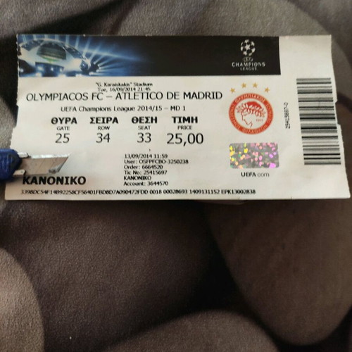 Tickets like new 3-2