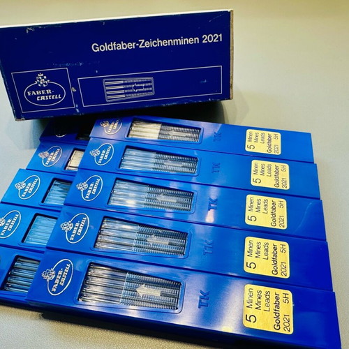 Faber Castell Goldfaber 2021 old series, new box with 10 tubes