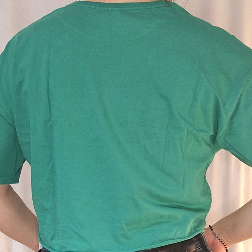 Stradivarius green t-shirt short sleeve like new size L