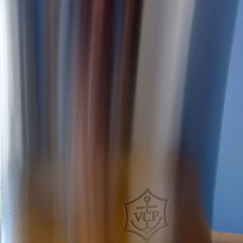 Veuve Clicquot inox champagne bucket new with protective case