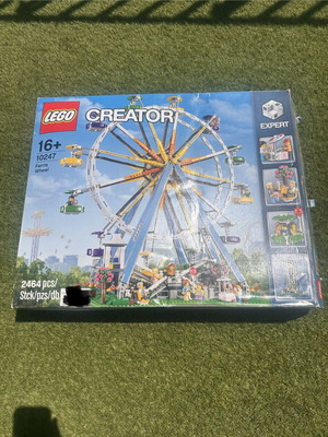 Lego Ferris Wheel 10247 като нов, неотворени торбички и инструкции