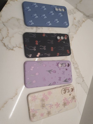 Samsung A56 phone cases set of 4 new