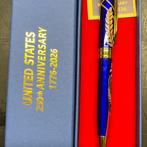 Anniversary pen for 250 years USA new