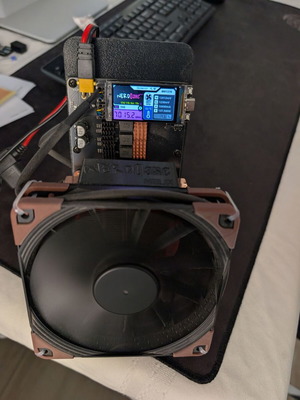 Nerdqaxe Rev 6.1++ Bitcoin lottery solo miner με αναβαθμισμένη ψύξη