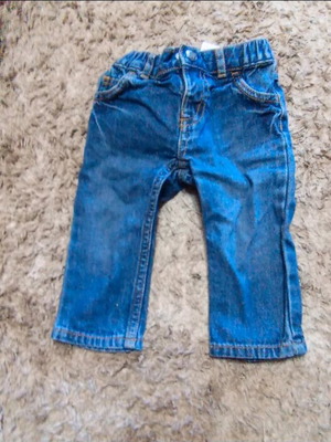 Baby jeans Carter's size 9 months dark blue like new