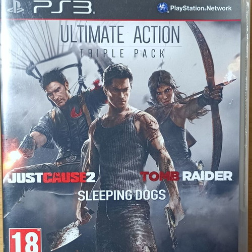 Ultimate Action triple pack PS3 used