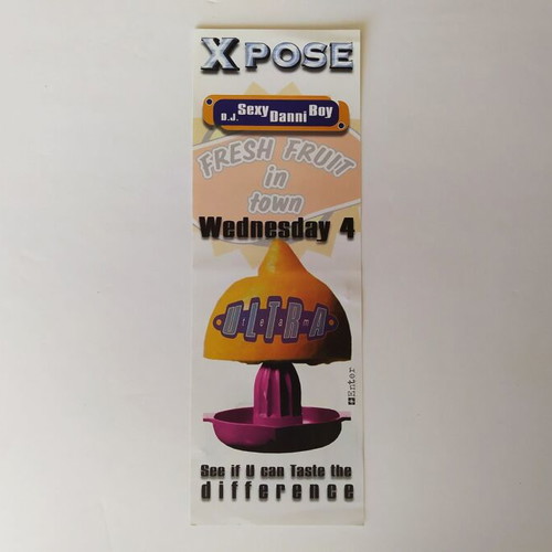 Club Xpose flyer used