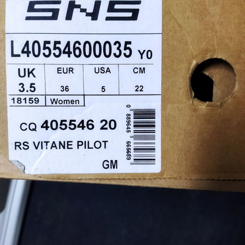 Salomon RS Vitane Pilot Cross Country Ski Boots used, size 36
