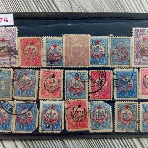 Turkey stamp collection used from 1901 to 1916