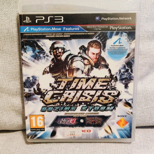 Time Crisis Razing Storm PS3 used in very good condition