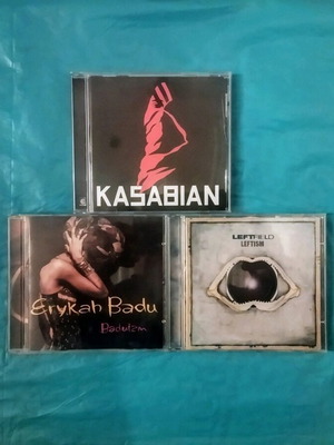 CD συλλογή Leftism, Erykah Badu, Kasabian σαν καινούργια