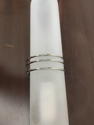 Home Lighting Ring φωτιστικό τοίχου μπάνιου καινούργιο, αλουμίνιο και γυαλί