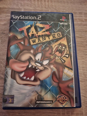Taz Wanted for PlayStation 2 like new