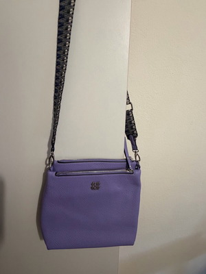 Kem crossbody bag purple lilac like new